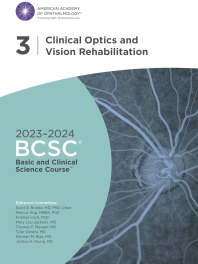 Clinical Optics and Vision Rehabilitation 2023-2024 (BCSC 3)